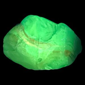 Cobalt Translucent Art Glass Cullet Glowing‎ Manganese Slag Glass #5GX95